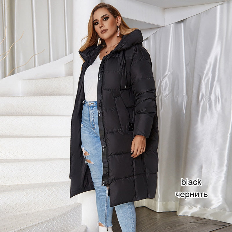 Astrid 2022 Winter new arrival down jacket women loose clothing outerwear quality with hood Plus Size fashion style coat AR-7038