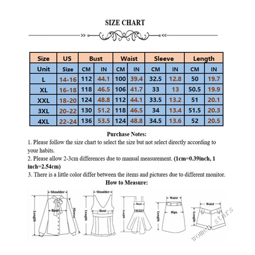 Wmstar Plus Size 3xl 4xl 5xl Crop Tops Shirts for Women Clothing  Spring Clothes Print Loose Blouses 2022 Wholesale Dropshipping