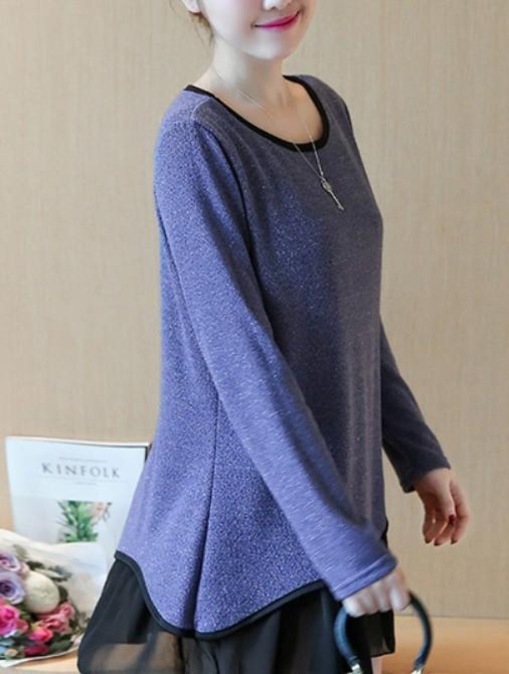Womens Long Sleeve Top